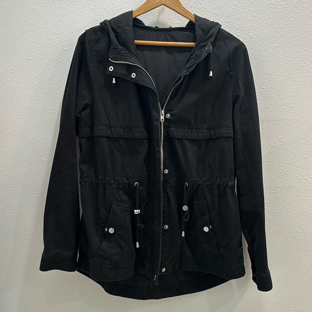 H&M Black Utility Jacket